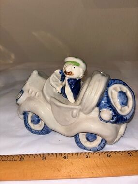 RARE Vintage Car Bank Counterpoint San Francisco Stoneware Japan